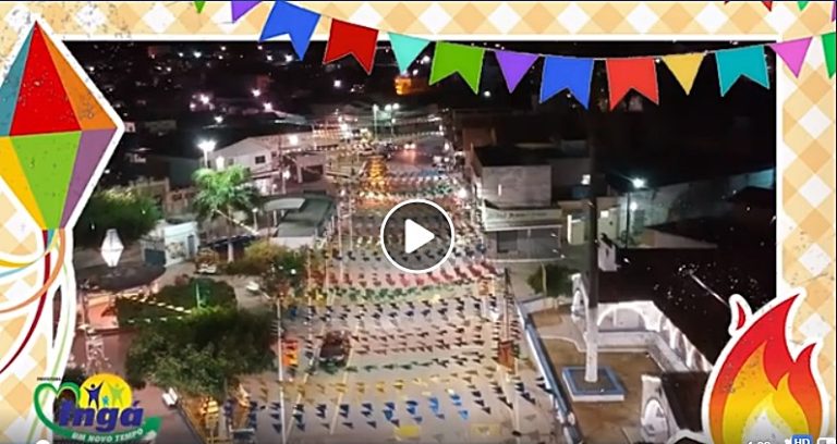 ORNAMENTAÇÃO: Ingá pronto para receber conterrâneos e visitantes. Vem dançar forró! ORNAMENTAÇÃO: Ingá pronto para receber conterrâneos e visitantes. Vem dançar forró!