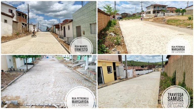 ITATUBA: Segue o trabalho de pavimentação de ruas no bairro Zuza Martins