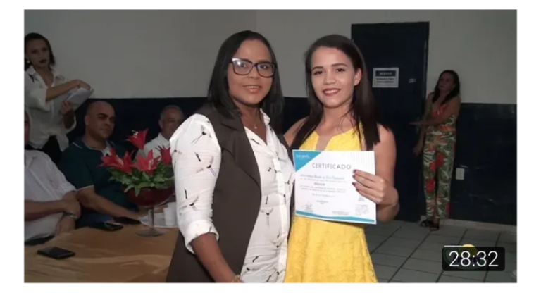 INGÁ: Formandos em cursos de capacitação promovidos pela Ação Social recebem certificados