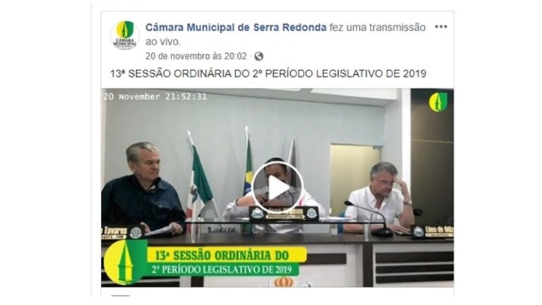 Câmara de Serra Redonda aprova projeto que institui parceria entre Cagepa e Prefeitura