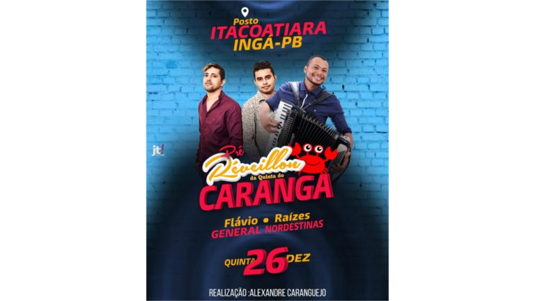 Eita que tem prévia de réveillon na Quinta do Caranga