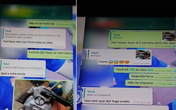 ‘Essa escola vai virar história’, dizem suspeitos de organizar massacre a escola em Ananindeua, no PA