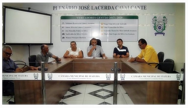 Câmara de Itatuba analisa projeto do executivo que dispõe sobre Contribuição de Iluminação Pública e LOA 2020