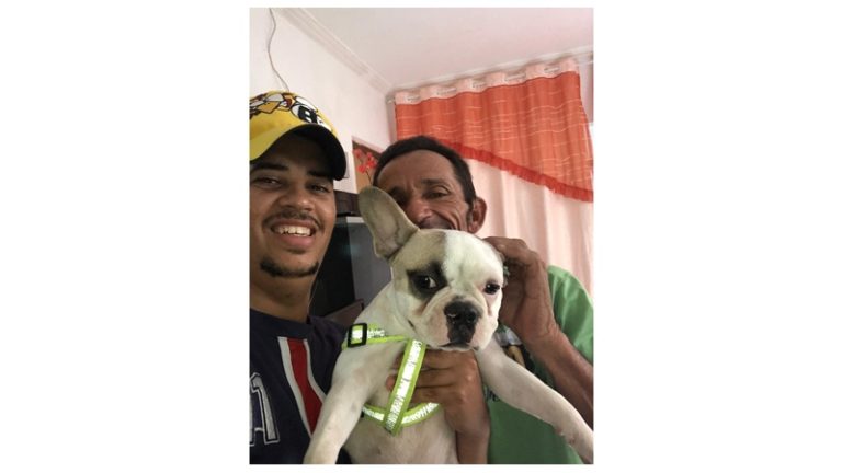 INGÁ: Buldog que estava desaparecida é encontrada no bairro Antônio Ananias e devolvida