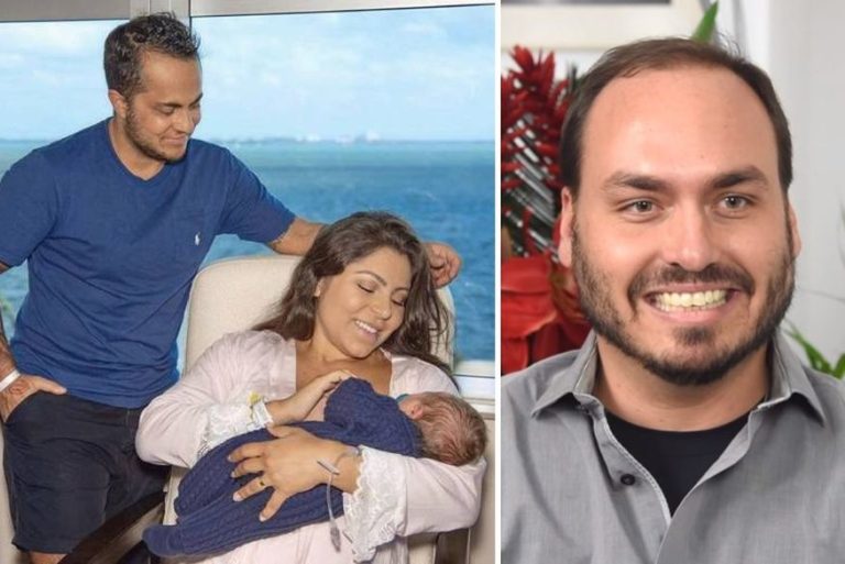 Thammy cobra posição de Carlos Bolsonaro após parlamentar postar nova foto dele com filho