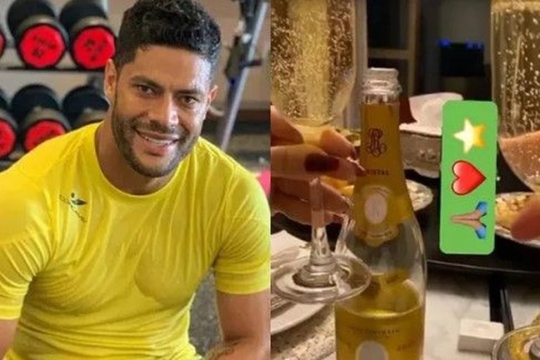 Hulk curte jantar romântico após assumir romance com sobrinha da ex-mulher
