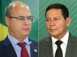 Witzel esqueceu ‘ética e moral’, diz Mourão sobre divulgação de conversa entre os dois