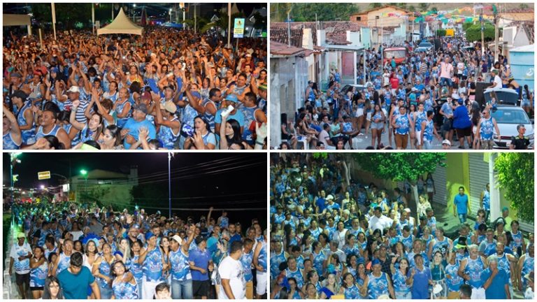INGÁ: O gigante Bloco Azulão bate recorde de público com alegria e paz