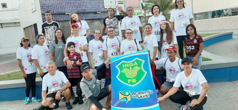 CORRIDA 5 MILHAS COLLOR/2020: Academia da Saúde de Ingá em 1° no pódio