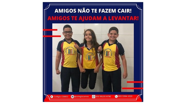 Colégio CEMES alerta para o perigo da brincadeira “Quebra Crânio” que viralizou na internet entre os jovens