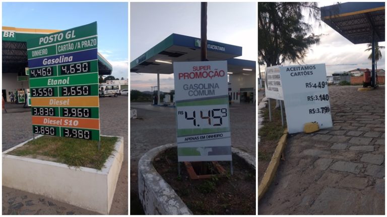 Por que os preços dos combustíveis baixam em outras cidades, mas em Ingá não? O consumidor quer saber !