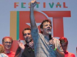 Haddad ataca Bolsonaro e convoca petistas a ‘botar fascistas para correr’