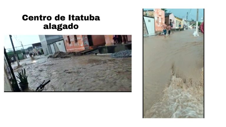 ITATUBA: Moradores e comerciantes contam os prejuízos causados pela inundação