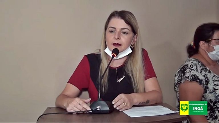 Vereadora Mana apresenta Moção de Aplauso ao profissionais da saúde de Ingá