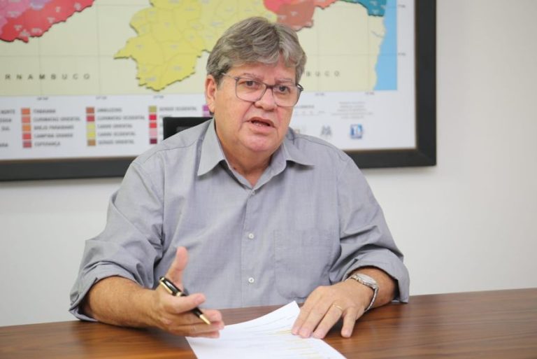 João Azevêdo alerta para redução de repasses dos recursos com a queda na arrecadação: “Esse será um problema de todos”