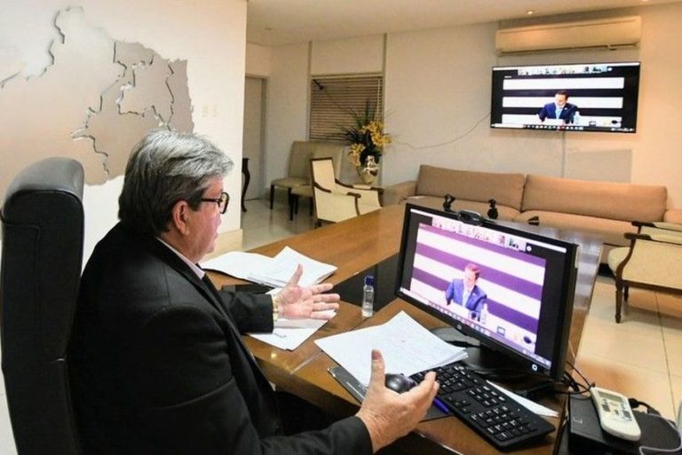Governador da Paraíba manda reabrir bancos, loterias, call centers e restaurantes de beira de estrada