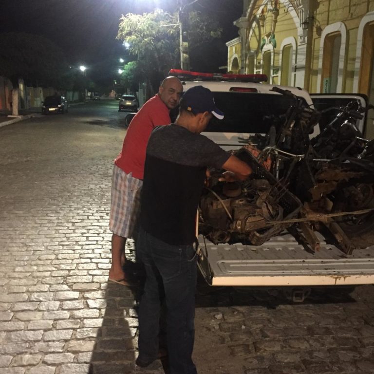 Polícia Civil estoura desmanche de motos em Riachão do Bacamarte