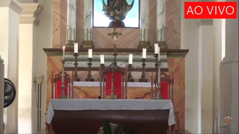 Assista a missa do 3° Domingo de Páscoa pela TV Web Magnífica