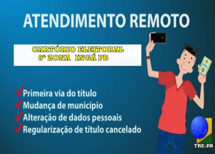 Cartório Eleitoral de Ingá continuará o atendimento remoto mesmo no feriado do 1º de maio, de 7 às 14 h