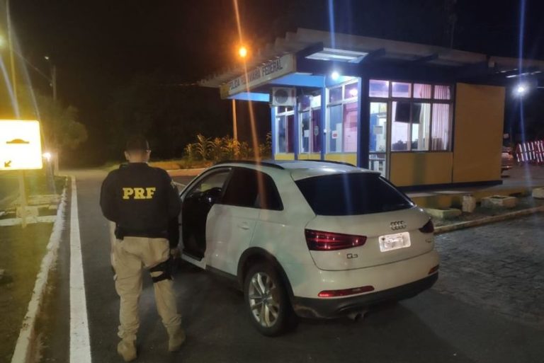 PRF recupera na Paraíba veículo de luxo avaliado em mais de R$ 100 mil roubado em Recife