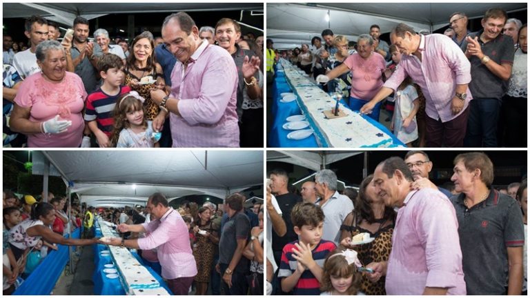 Prefeito Manoel da Lenha planejava comemorar seu aniversário em praça pública junto ao povo novamente, mas teve que suspender por conta do coronavírus
