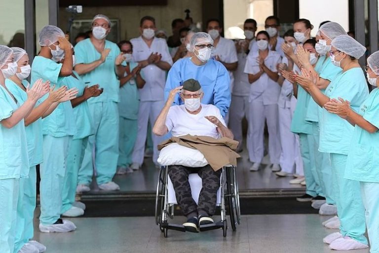 Brasil tem 14 mil curados da Covid-19: 55% dos casos confirmados