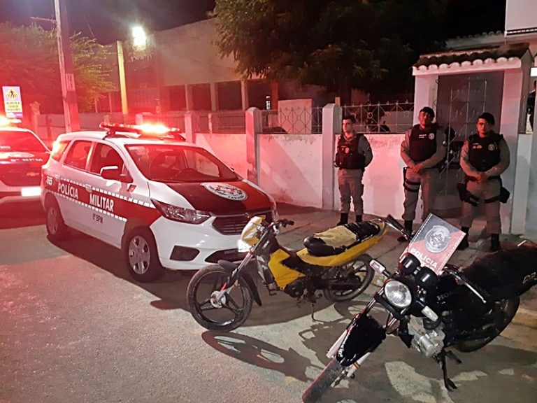 MOTOS APREENDIDAS: Polícia Militar age contra “pegas” na BR 230