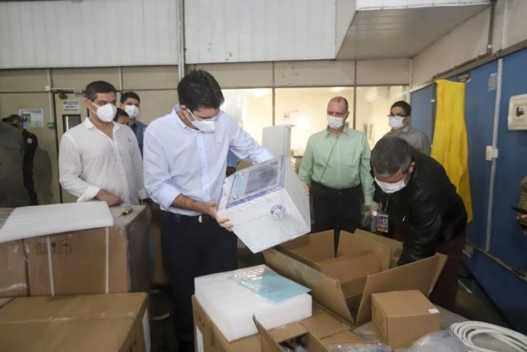 Respiradores da China comprados pelo governo do Pará não funcionam; cada aparelho custou R$126 mil