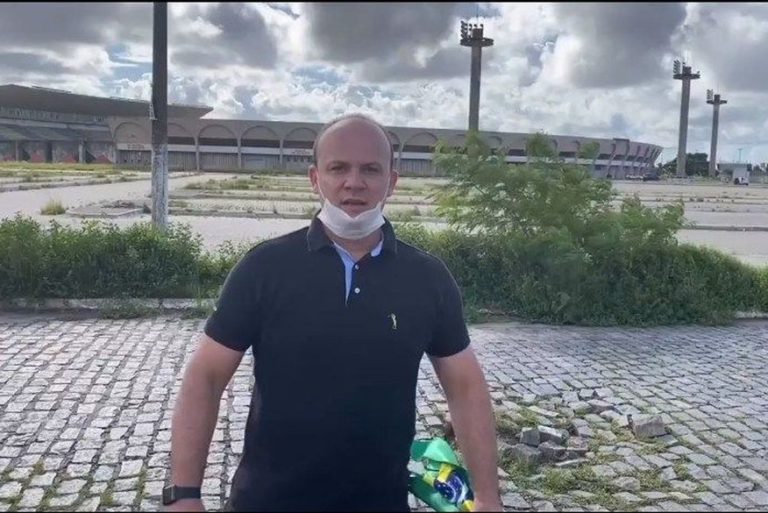 Justiça proíbe ato contra o isolamento nesta manhã no Almeidão convocado por Cabo Gilberto e impõe multa de R$ 10 mil para Môfi em caso de desobediência