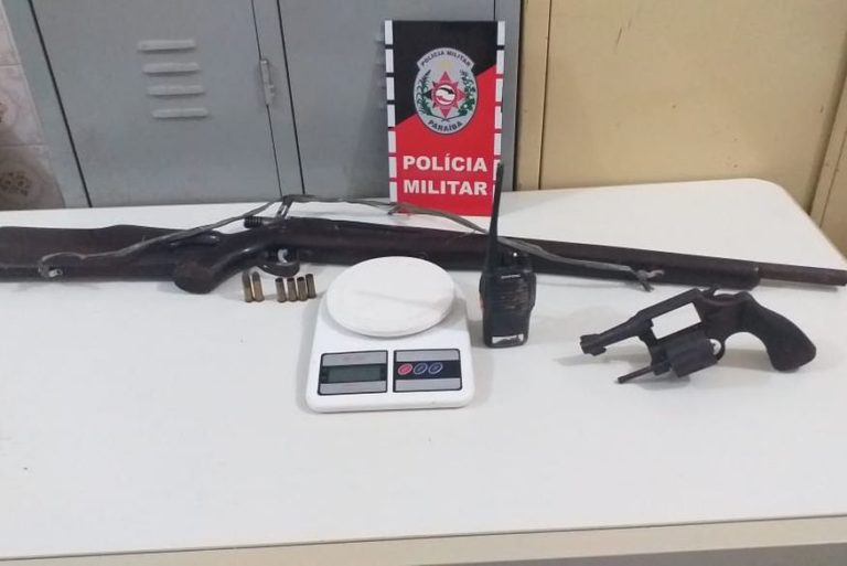 Homem é preso após trocar tiros com a polícia na Paraíba