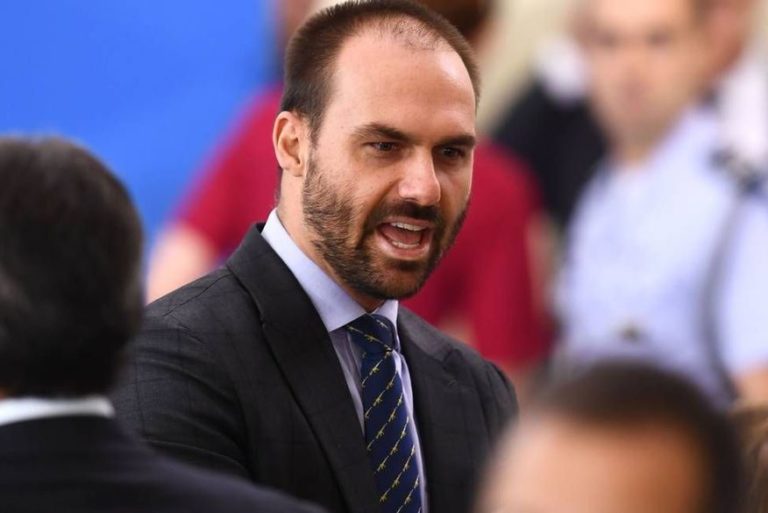 ‘Moro não era ministro, era espião’, diz Eduardo Bolsonaro