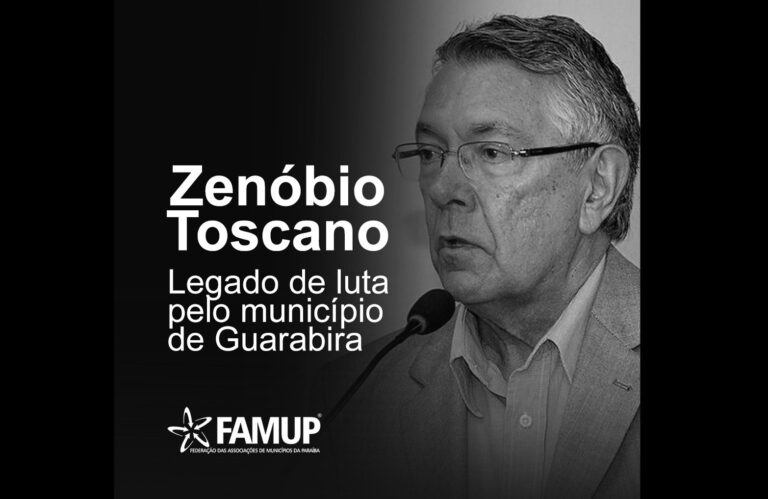 Prefeito Manoel da Lenha lamenta a morte do ingaense Zenóbio Toscano, prefeito de Guarabira, e decreta luto oficial