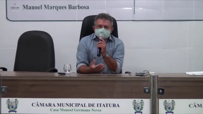 UM MINUTO DE SILÊNCIO: Câmara de Itatuba homenageia prefeito Manoel da Lenha