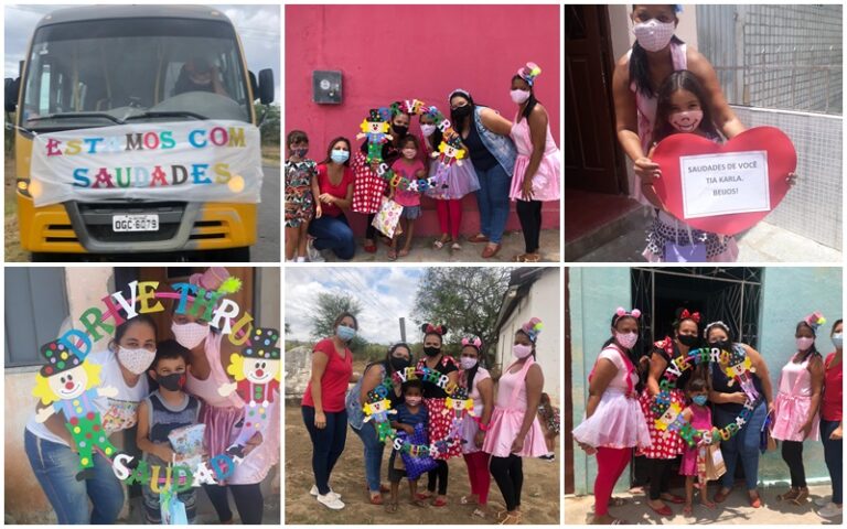 INGÁ: O “Drive Thru” da educaçao municipal marca o início do mês da criança