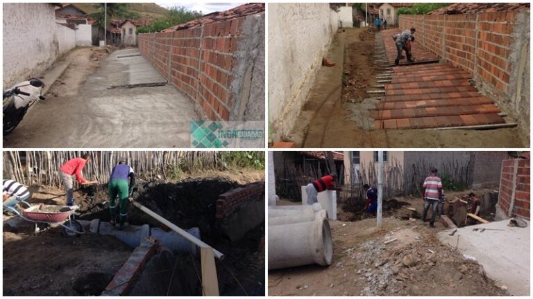 EM OBRAS: Vala do Futebol está sendo canalizada e coberta após mais de 30 anos de espera em Ingá