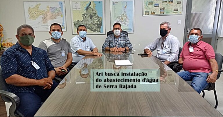 RIACHÃO: “Um sonho que pretendo realizar” – Prefeito Ari em busca da expansão do abastecimento d’água para Serra Rajada