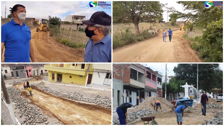 Prefeitura amplia nova via de acesso à Serra Redonda. Parte do centro está interditada para obras