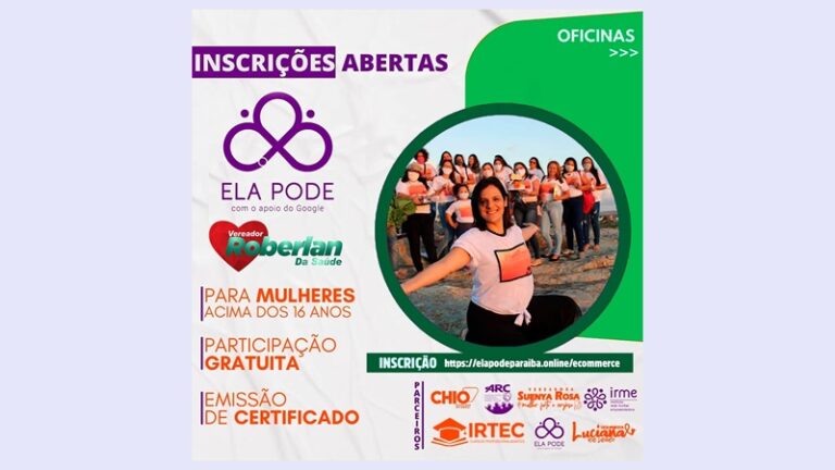 RIACHÃO: Vereador Roberlan incentiva a capacitação feminina com o programa ‘ELA PODE’