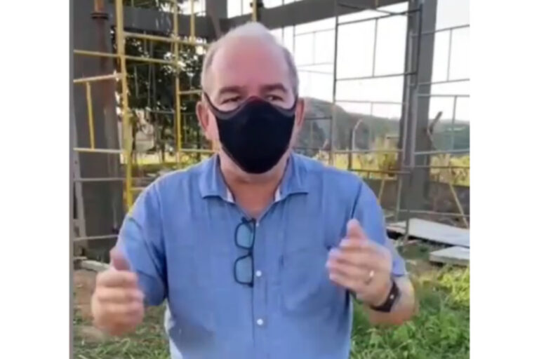 Prefeito Robério inicia obra de recuperação da Caixa D’água de Chã dos Pereiras e anuncia que fará também em Pontina
