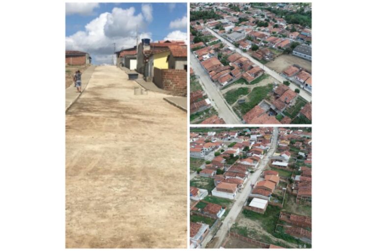 INGÁ: Duas grandes ruas já pavimentadas e uma terceira em fase de conclusão no Boa Vista, que recebe também obras de drenagem de esgotamento sanitário