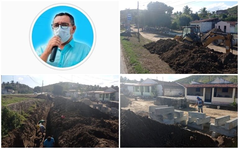RIACHÃO: Prefeito Ari dá início à obra esperada há mais de 20 anos no bairro da Bela Vista