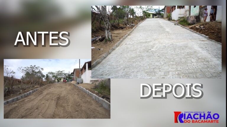 RIACHÃO: Prefeito Ari conclui calçamento da rua do Alto e moradores agradecem – “A espera de 40 anos acabou”