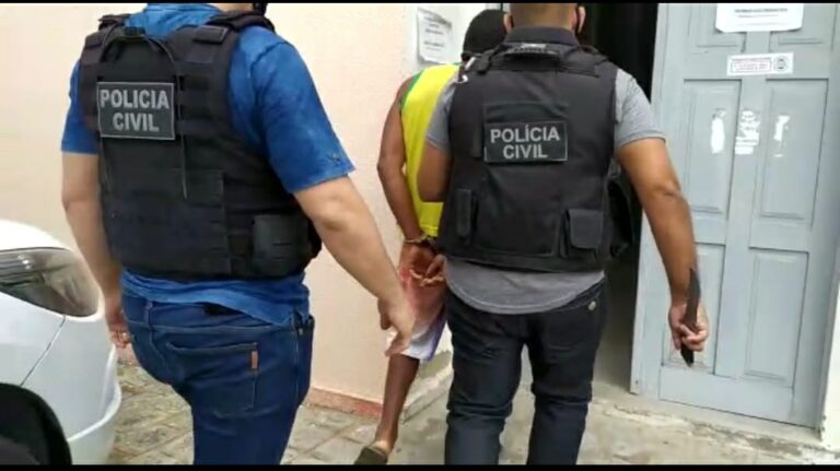 Polícia Civil prende em Campina Grande homem acusado de tocar fogo na casa onde se encontrava a sua ex-companheira com duas crianças