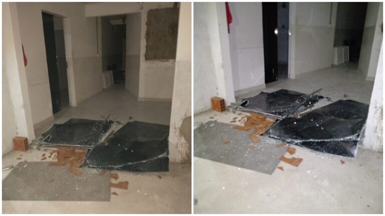 VANDALISMO EM RIACHÃO: Dois indivíduos depredam portas de vidro da Prefeitura e são presos