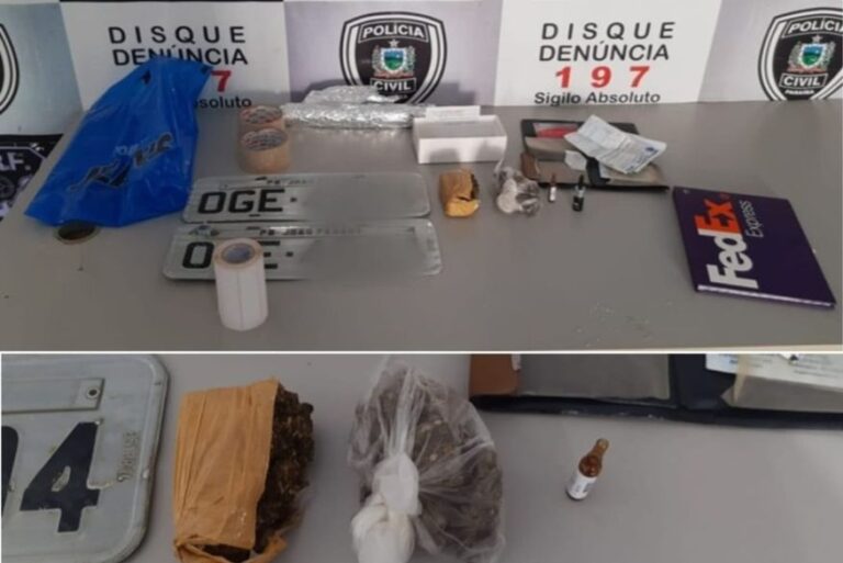 Homem é preso por se passar por motorista de aplicativo para entregar drogas em viagens na Paraíba