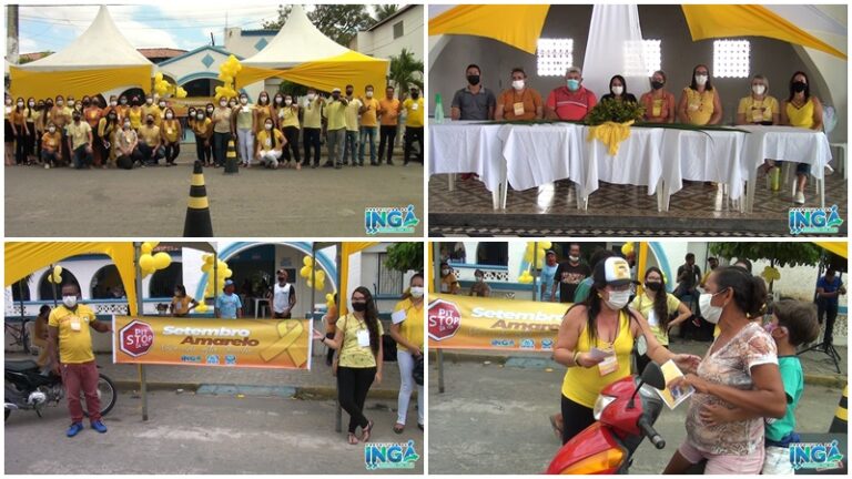 INGÁ: Pit Stop do Setembro Amarelo, mês de conscientização e prevenção do suicídio. Você não está sozinho !!