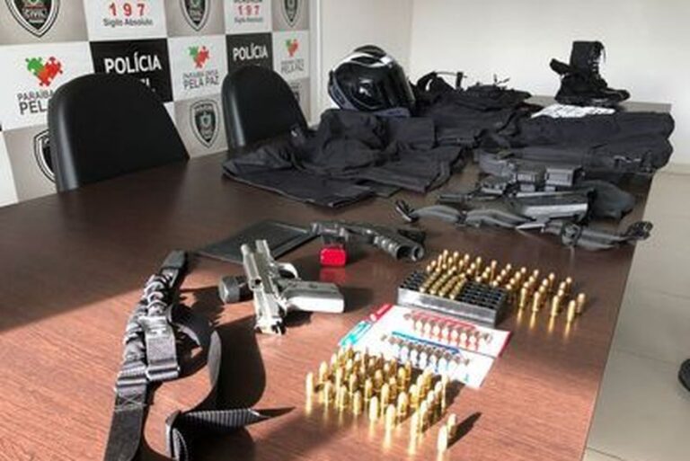 Operação policial prende na Paraíba suspeitos de envolvimento em homicídios e tráfico de drogas em Pernambuco
