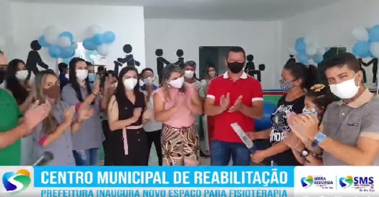 FISIOTERAPIA: Prefeito Chicão inaugura Centro de Reabilitação em Serra Redonda