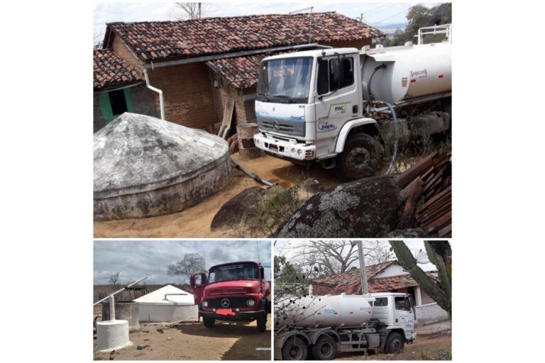 SECA: Prefeitura de Ingá distribui diariamente 120 mil litros d’água na zona rural