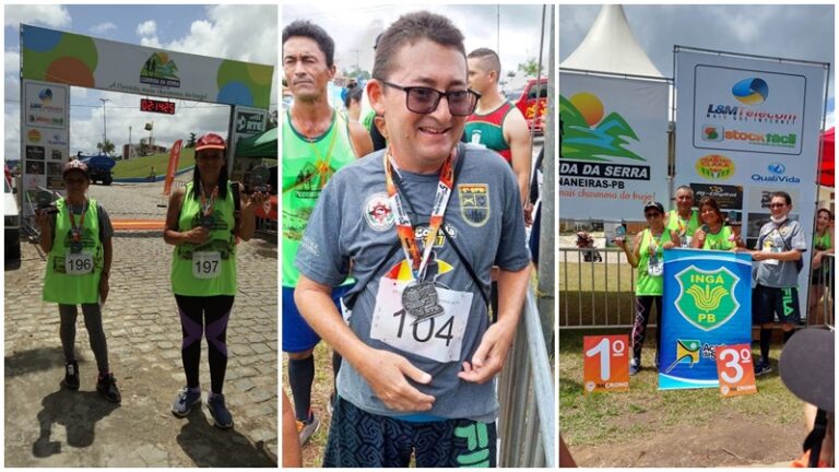 Atletas ingaenses da Academia de Saúde retornam as atividades e conquistam 4 prêmios em corrida realizada em Bananeiras